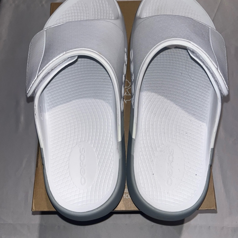 Mens’s OOFOS OOahh Sport Flex Limited - Smoke Rally Size 12 new - Picture 2 of 4